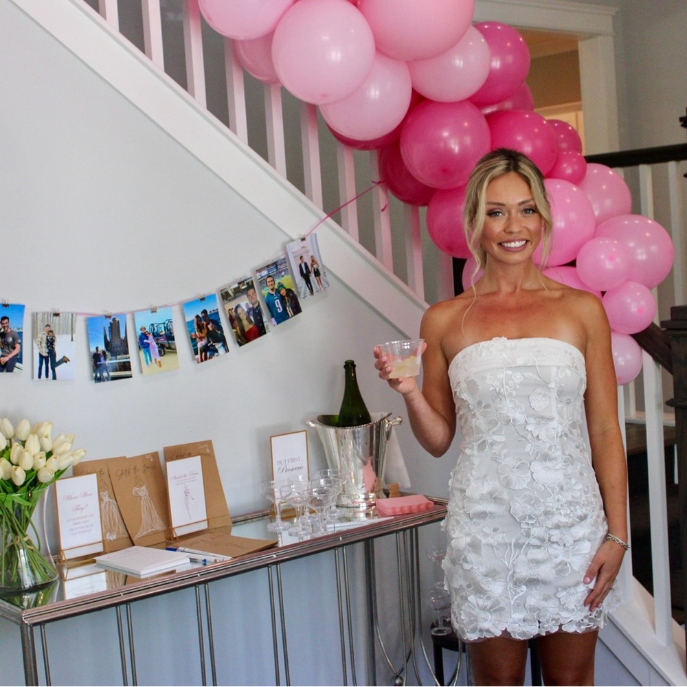 Bridal Shower Flower Dress